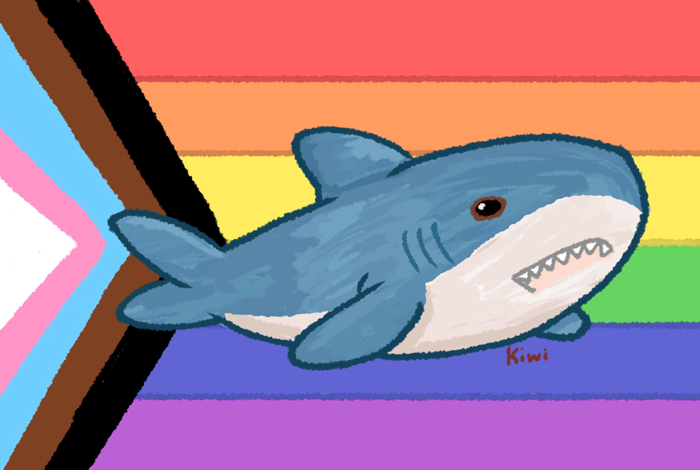 Blåhaj pride 🏳️‍🌈